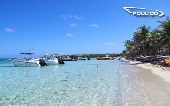 Lagon et bateaux